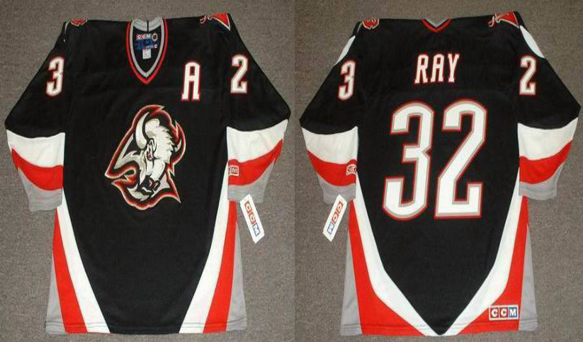 2019 Men Buffalo Sabres 32 Ray black CCM NHL jerseys